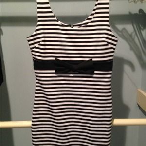 Black & white striped forever 21 dress