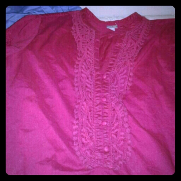 Converse short sleeve blouse