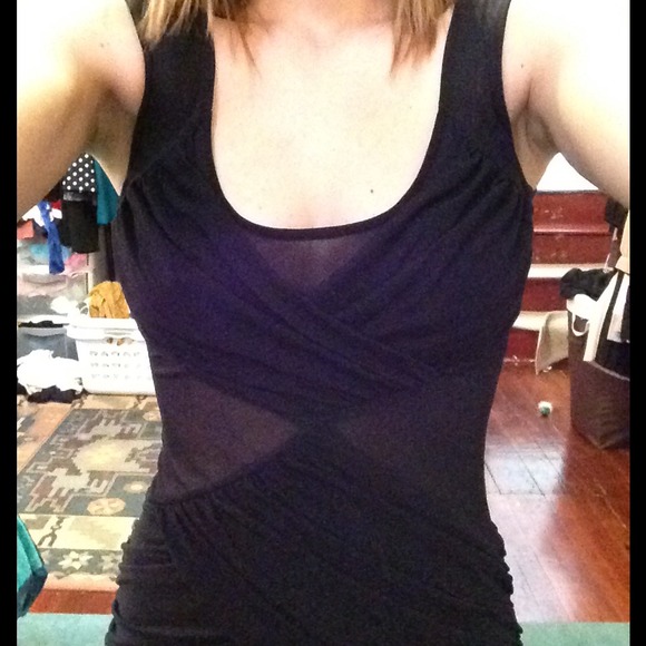 Black bodycon dress