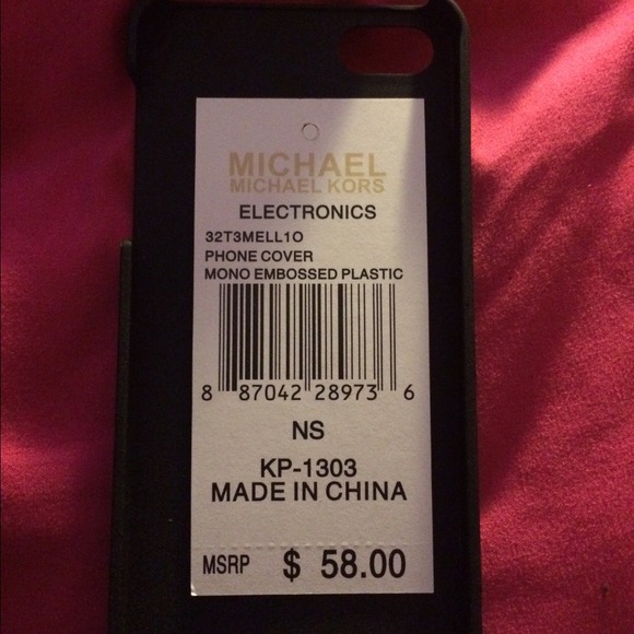 Brand New Michael Kors Phone Case For iPhone 5/5s