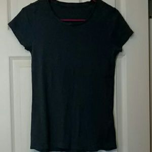 Gray plain T-shirt
