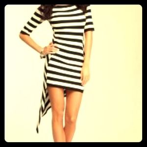 Asymmetric Bebe dress