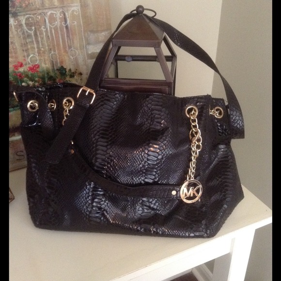 Michael kors black handbag