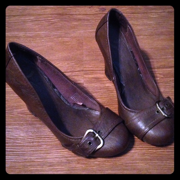 Brown shoes