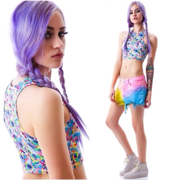 ❌SOLD❌UNIF Dank Stash Cfop Top - Picture 2 of 4