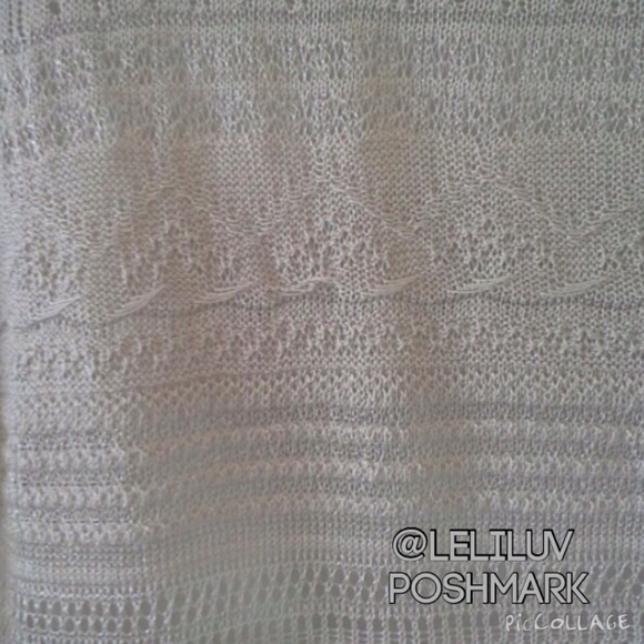 π«GIFTEDπ«Mixed media short sleeve sweater - Picture 4 of 4