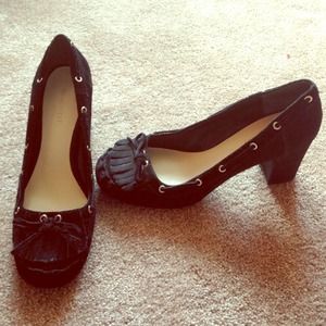 Nine West moccasin heels
