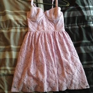 Lavander skater dress