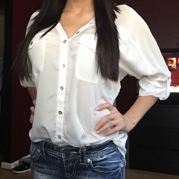 Black Rainn chiffon blouse