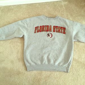 Florida state crew neck sweat shirt