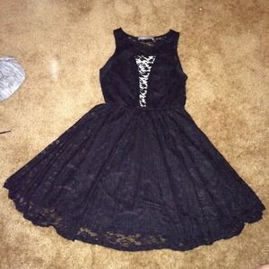 Black Lace Dress