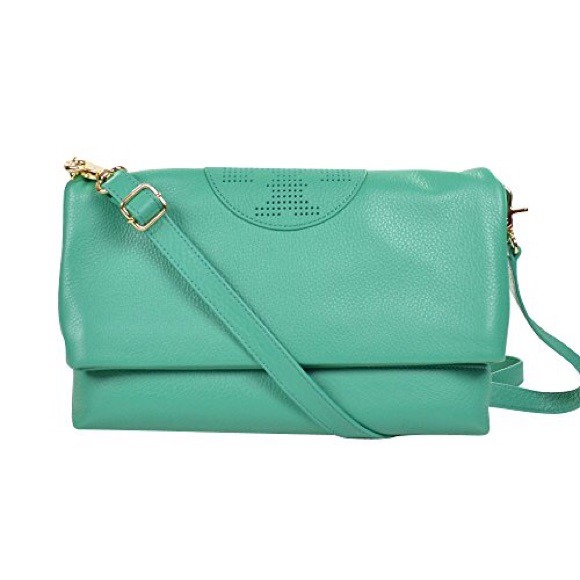 ❌SOLD❌ Tory Burch Kipp Messenger Veridian Green - Picture 3 of 4
