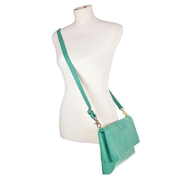 ❌SOLD❌ Tory Burch Kipp Messenger Veridian Green - Picture 4 of 4