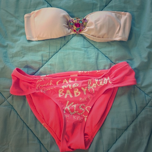 2 piece small swim suit Victoria's Secret PINK!