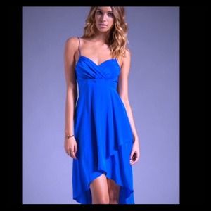 Amanda Uprichards royal blue maxi dress