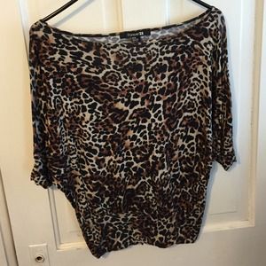 Forever 21 leopard print size medium shirt!