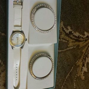 Waltham watch w two bracelet