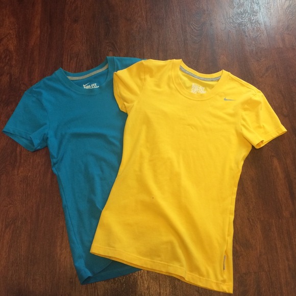 2 Nike Dri-fit t-shirts