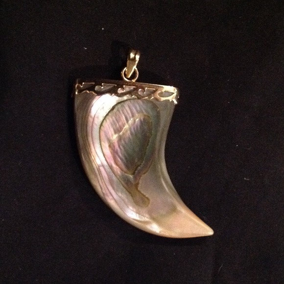Abalone shell pendant