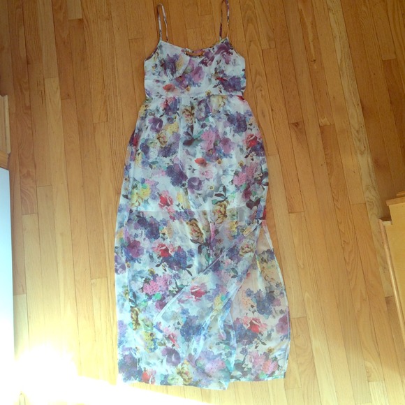 Floral maxi dress