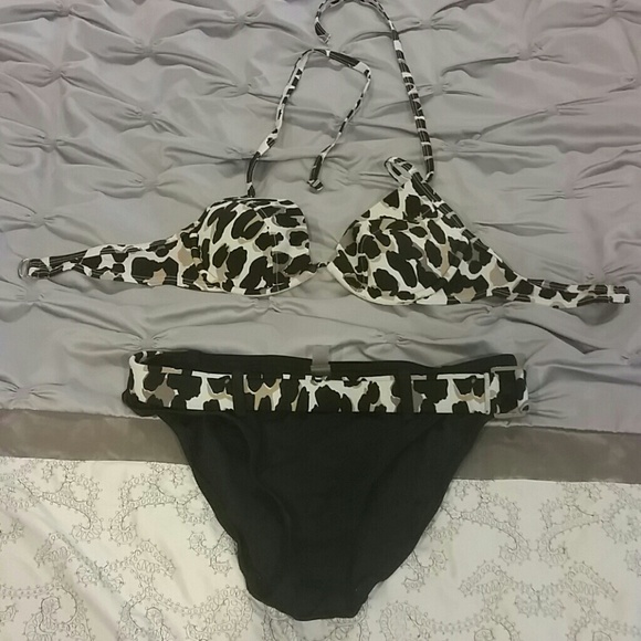 Victoria Secret bathing suit cheetah