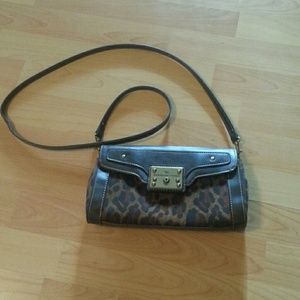 💕💕 Sold on Mercari! Cheetah Print Cross body