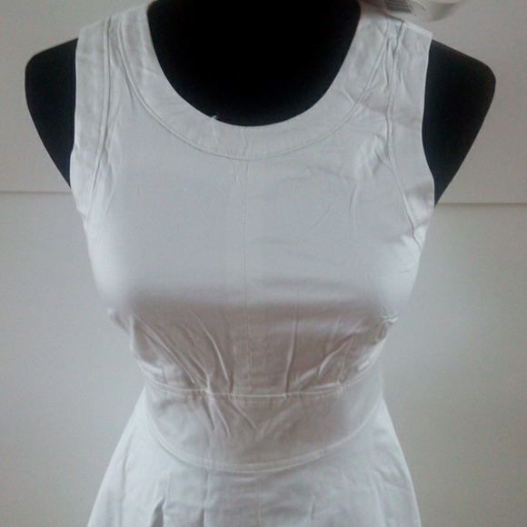 French connection dress- white - size 0 - Picture 2 of 3