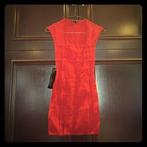 Brand new, very sexy, red BEBE dress XS