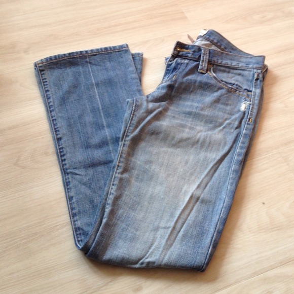 Abercrombie boot cut jeans