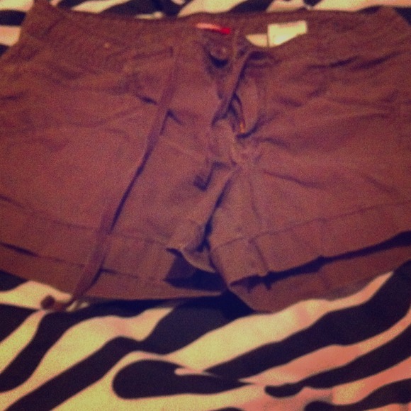 Brown shorts