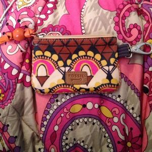 Fossil key chain purse/wallet