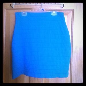 Hot blue bandage skirt unworn