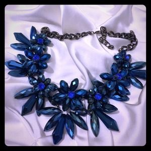 Stunning Blue Statement Necklace
