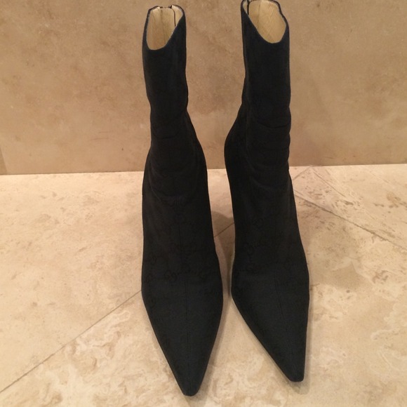 Gucci original canvas boot