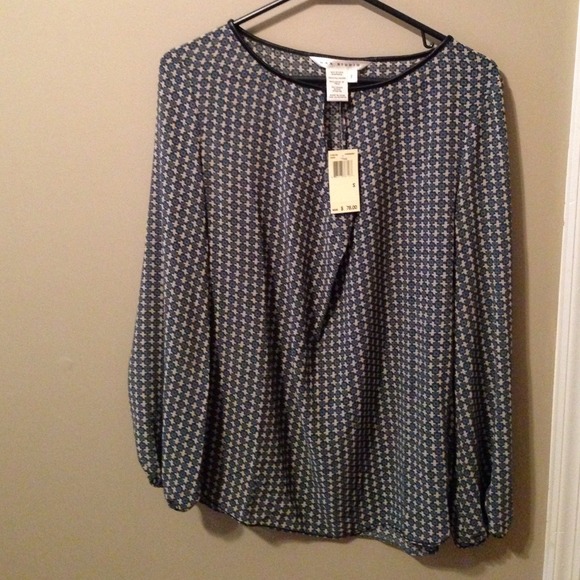 Printed Max Studio top