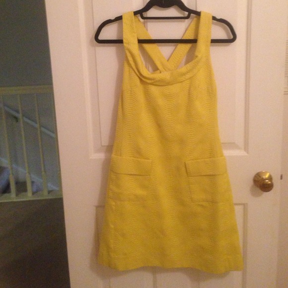 Trina Turk yellow dress