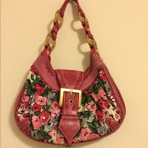 Isabella Fiore Expandable Hobo Bag