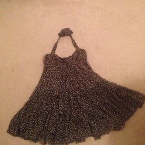 Bcbg haltered top dress