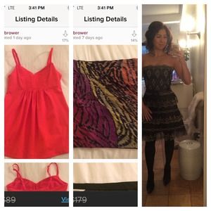 Bundle dress, skirt, lulu tank