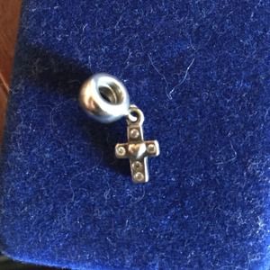 Pandora cross charm