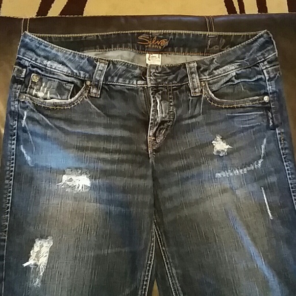 Silver jeans