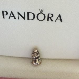 Pandora snowman charm