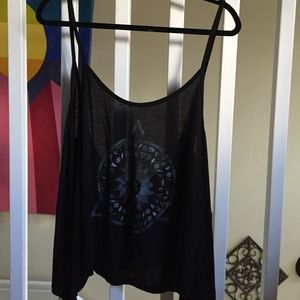 UO triangle eye low back tank. Size L