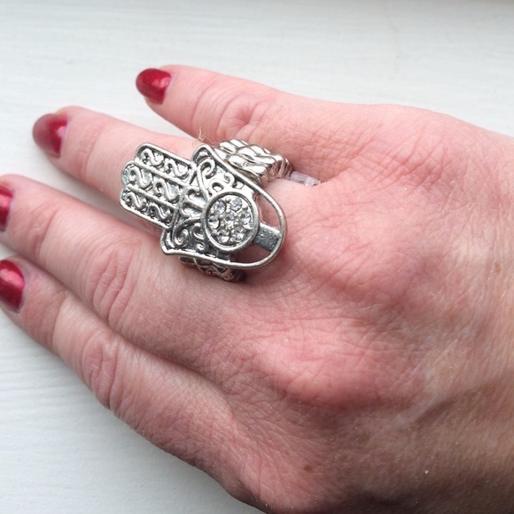 Fun Hamsa rings.  💖Sold - Picture 2 of 3