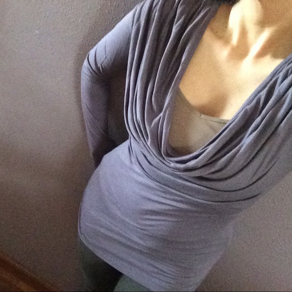 Drape Neckline Top