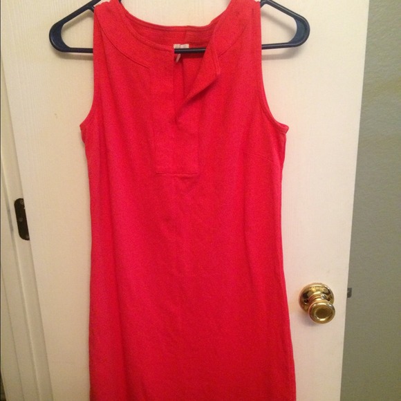 Hot pink dress