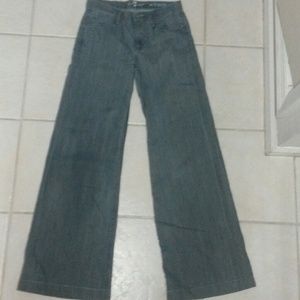 Trendy Seven For All Mankind Grey Trouser Pants