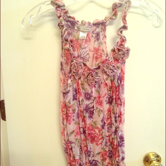 Floral tank top
