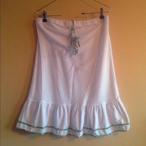 White Cover Up Dress for the Beach/Pool