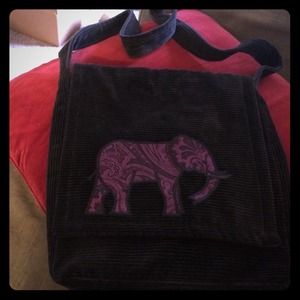 ⛔️DONATED⛔️ Corduroy Elephant Bag